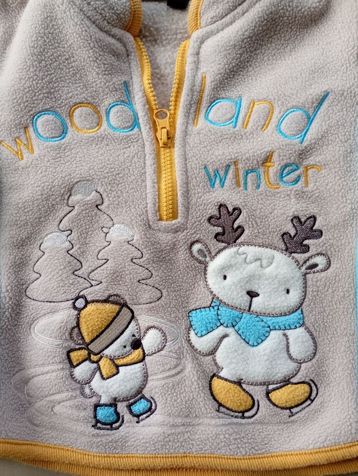 Pull polaire 12 mois très bon état - photo numéro 2