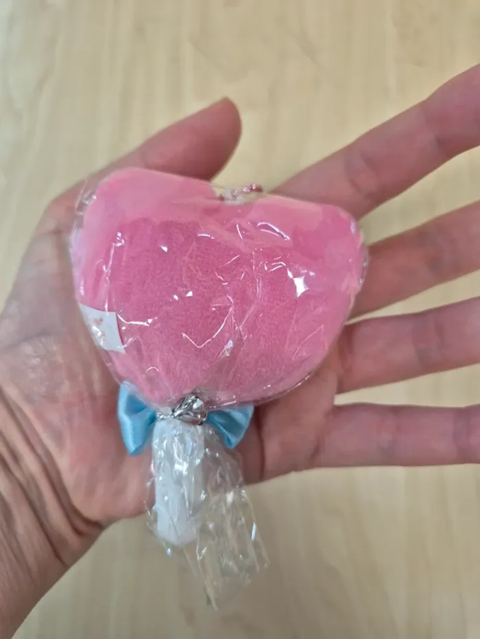 Porte-clés peluche Tsuburana Hitomi Ichigo Fare : Sucette - photo numéro 3