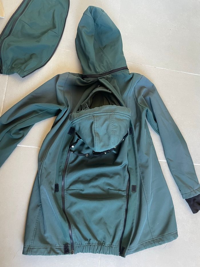 Manteau de portage femme enceinte softshell 4 in 1 - photo numéro 5