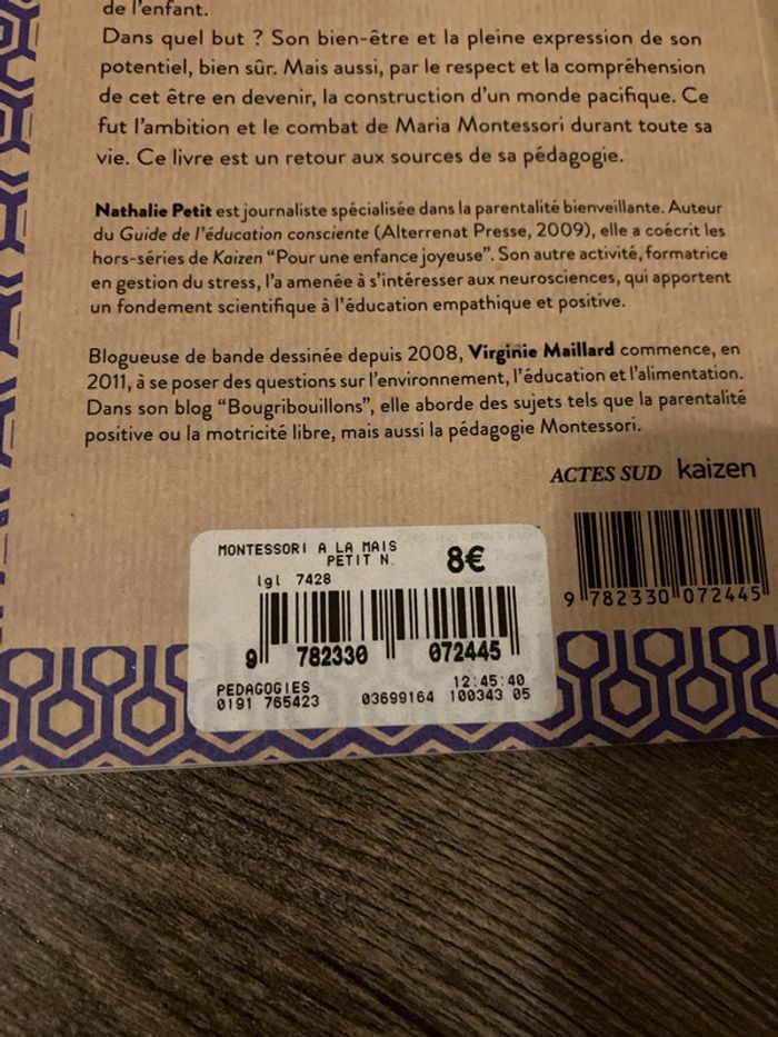 Livre Montessori à la maison 0-3 ans - photo numéro 6