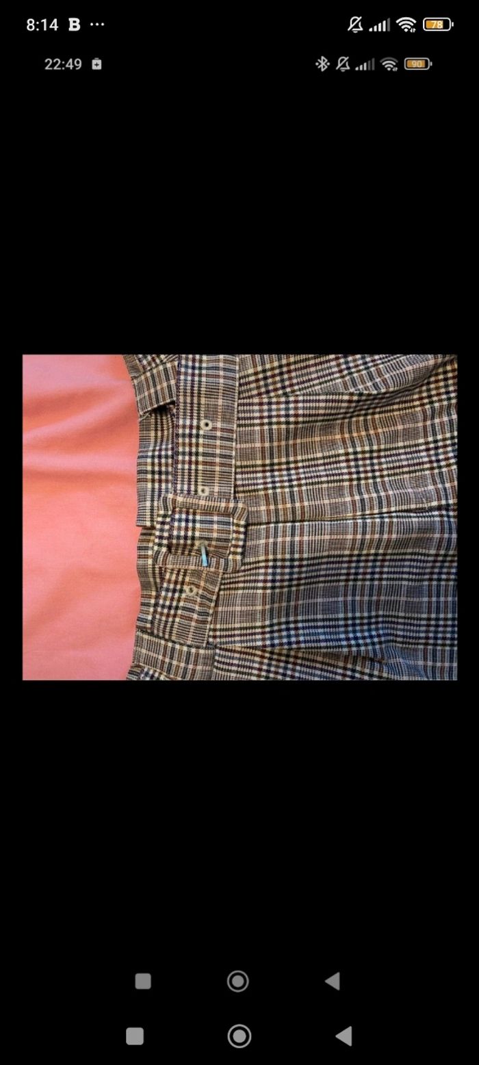 Short à carreaux - photo numéro 2