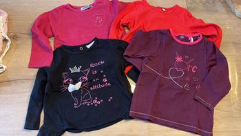 Lot haut manche longue