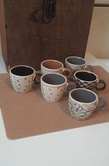 Lot de 6 tasses à café