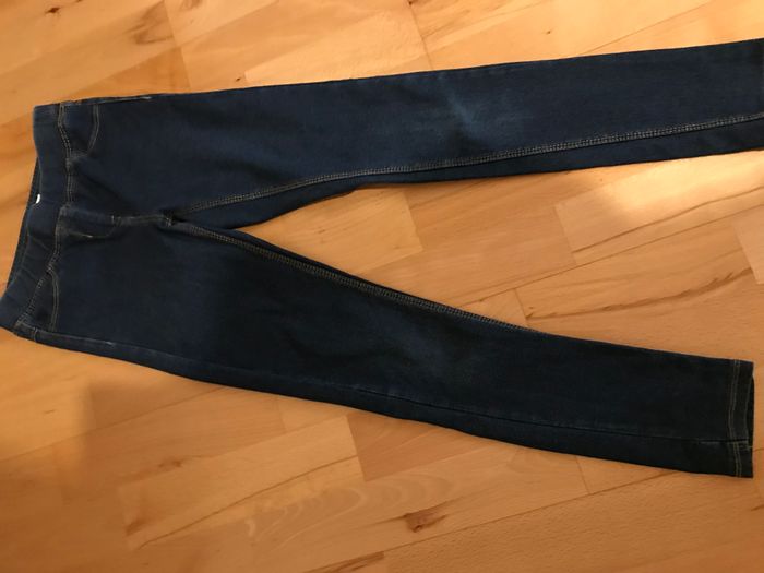 Jegging bleu. Jean. 10 ans