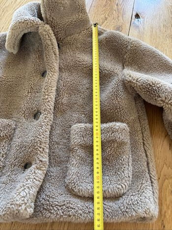 Manteau en moumoute beige - photo numéro 10