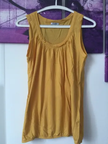 Débardeur jaune T36