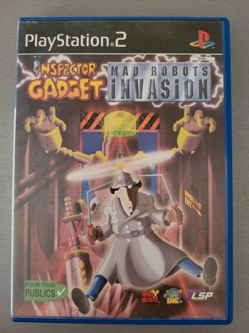 Jeux vidéo PS2 inspector inspecteur gadget mad robots invasion