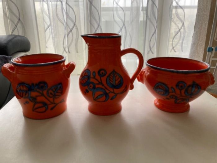 Service / ensemble céramique vintage SMF