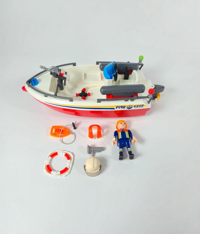 Playmobil Bateau de pompier - photo numéro 4