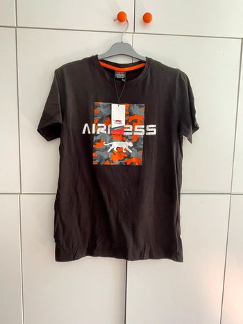 T-shirt noir neuf Airness taille L