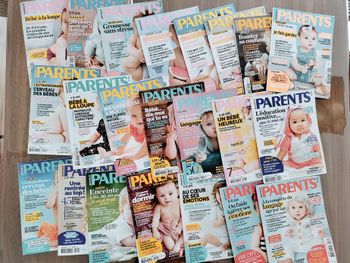 Gros lot de magazines de maternité Parents