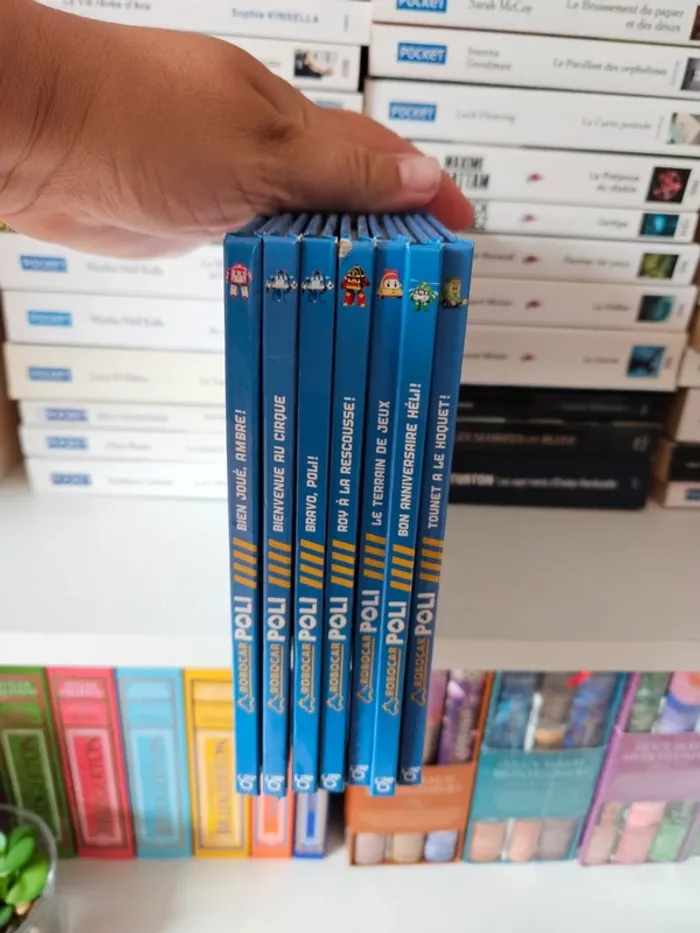 Lot 7 livres robocar poli - photo numéro 4