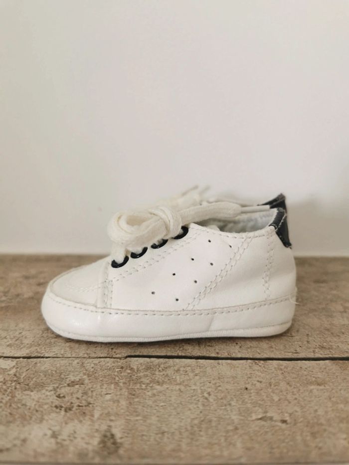 🌿Chaussures baskets Tape à l'œil 3/6mois - photo numéro 3