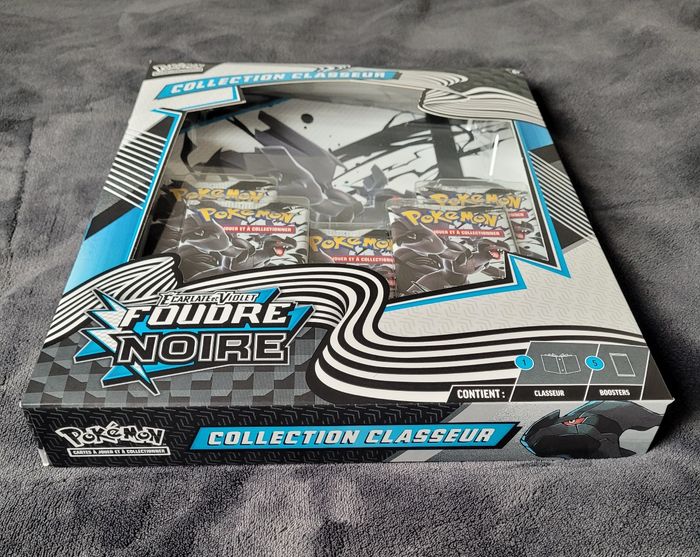 Lot de 2 Coffret classeur collection écarlate et violet - photo numéro 2