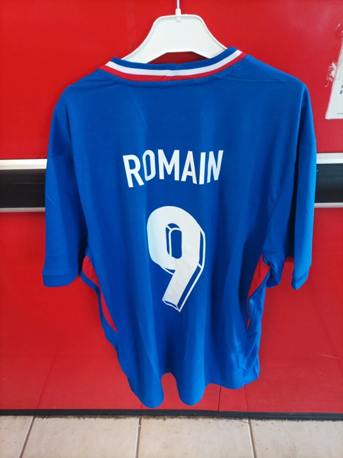 Tee shirt maillot de foot prénom Romain neuf Nike - photo numéro 2