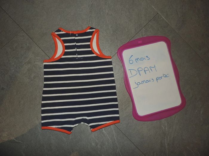 combinaison DPAM taille 6 mois jamais porté - photo numéro 2