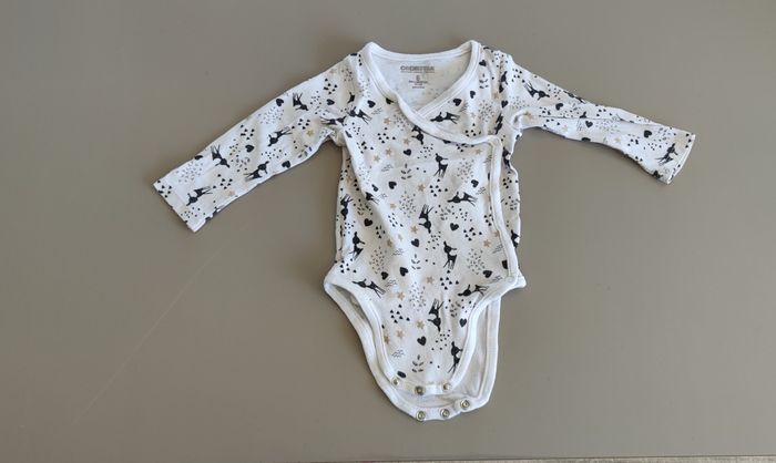 Lot 3 bodys Orchestra 6 mois ⚫⚪ Bodies 6 mois - photo numéro 7