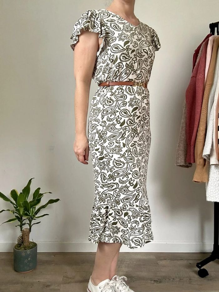 Agathe&Louise Robe midi écrue – Taille 36 – Neuve avec étiquettes - photo numéro 3