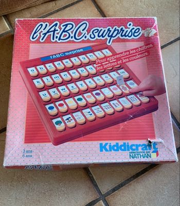 Jeu vintage l’ABC surprise 