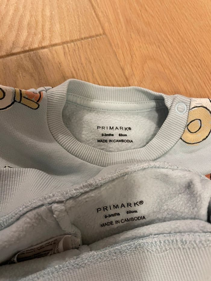 Ensemble jogging véhicules - Primark - 0/3mois - photo numéro 4