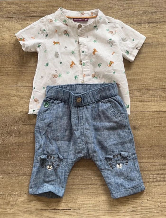 Chemise pantalon lot taille 3 mois sergent major