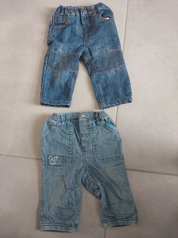 Lot 2 jeans 6mois