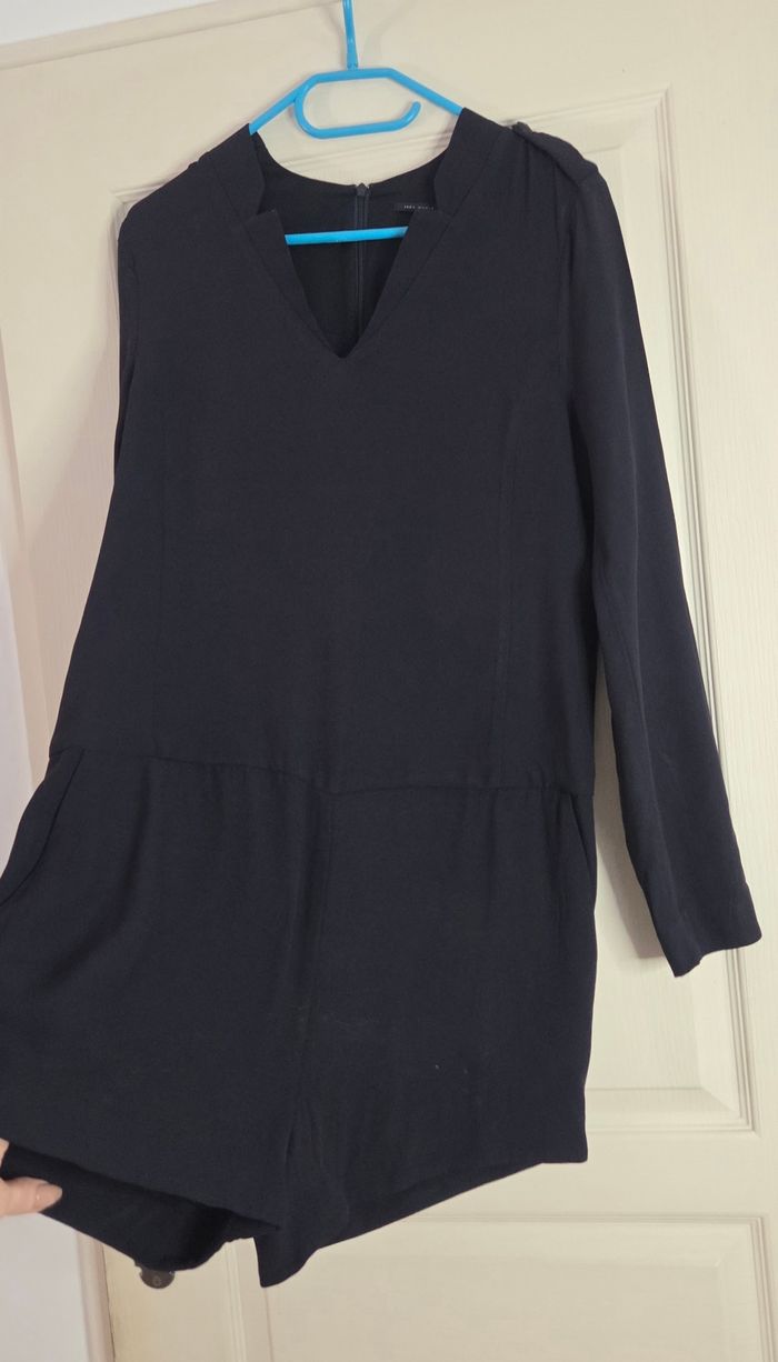 IKKS WOMEN – Combishort Bleu Marine – T40 – Chic & Intemporelle - photo numéro 5