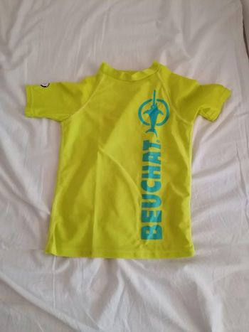 T-shirt anti UV 8 ans jaune