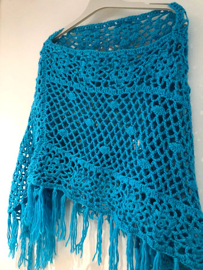 Poncho bleu 34/36 - photo numéro 11