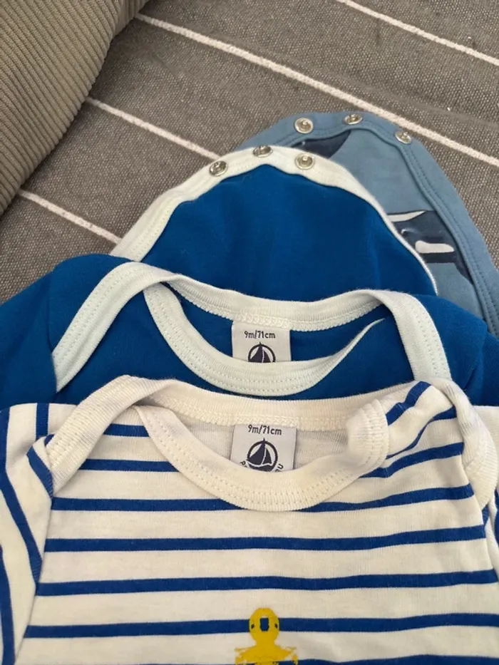 Lot de 3 bodys bébé garçon - photo numéro 10