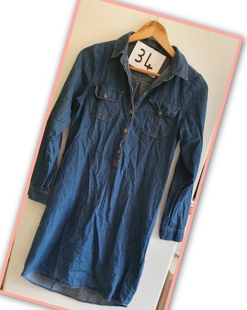 Robe chemise femme taille 34