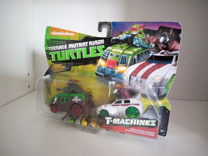 Tortues ninja T machines Raph et Splinter