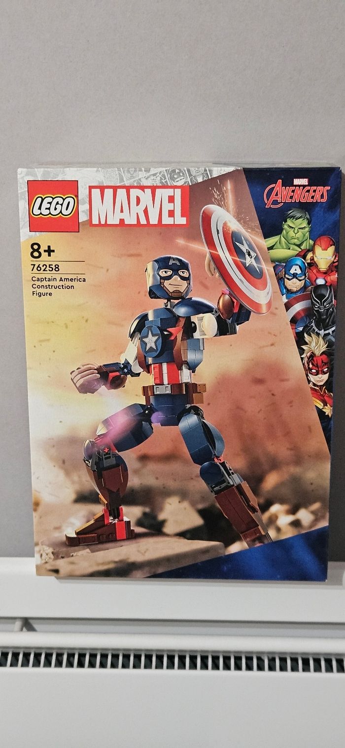 Lego marvel  76258  La Figurine de Captain America
