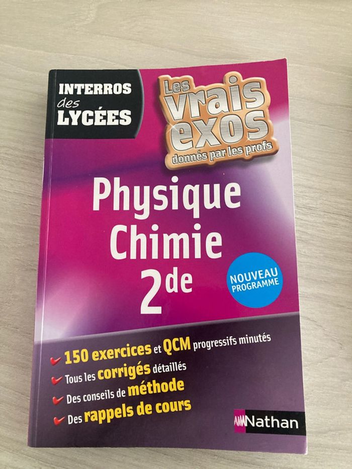 Lot de 2 Livres révisions 2nde - photo numéro 2