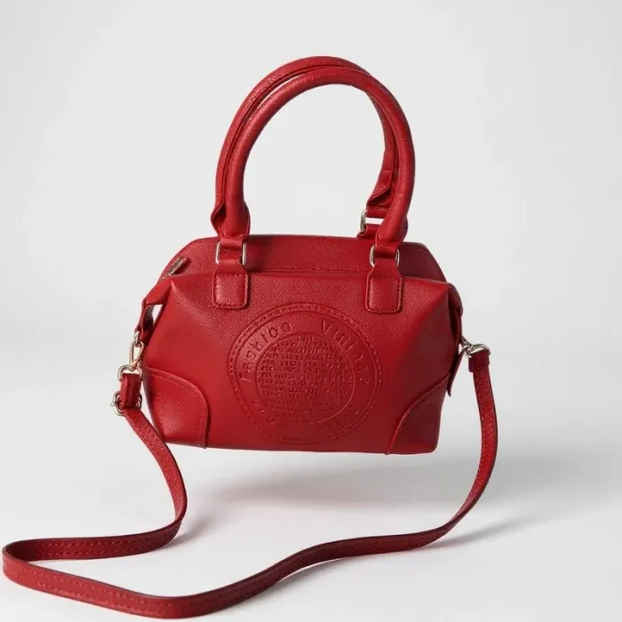 Sac style bowling écrit vintage chic et pratique neuf