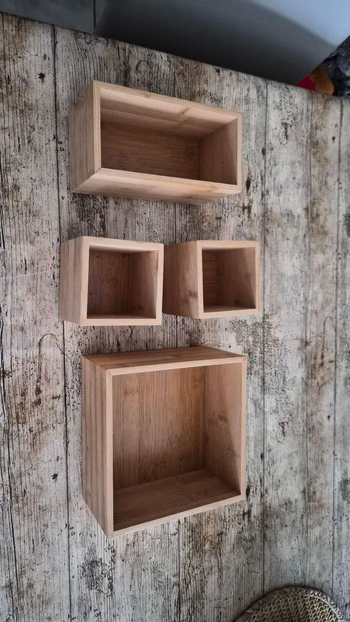 Rangement maquillage bois - photo numéro 2