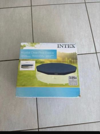 Bâche de piscine intex