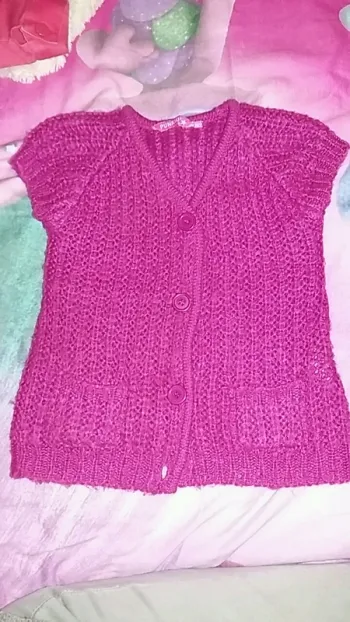 Gilet en laine sans manches