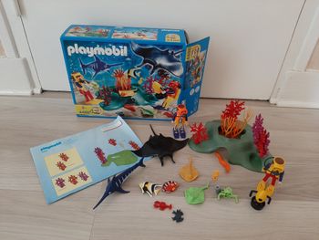 LOT FONDS MARIN AVEC PLONGEUR "PLAYMOBIL" - Réf.4488 - n°98