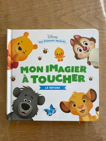 Mon imagier du toucher Disney