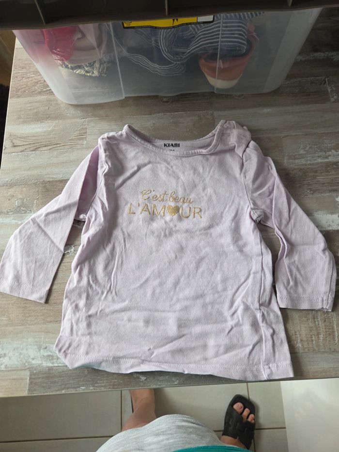 Lot Tee-shirt 9 mois - photo numéro 5