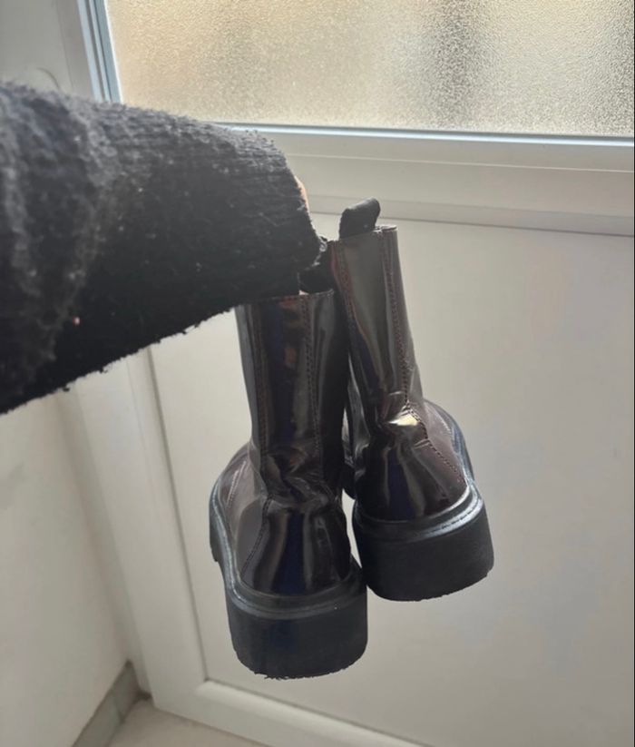 Bottes Zara, taille 37 femme - photo numéro 2