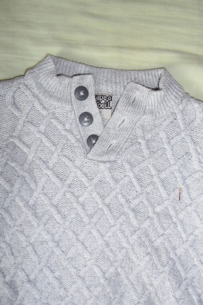Pull garçon hiver, tape à l'oeil, taille 9 mois - photo numéro 3