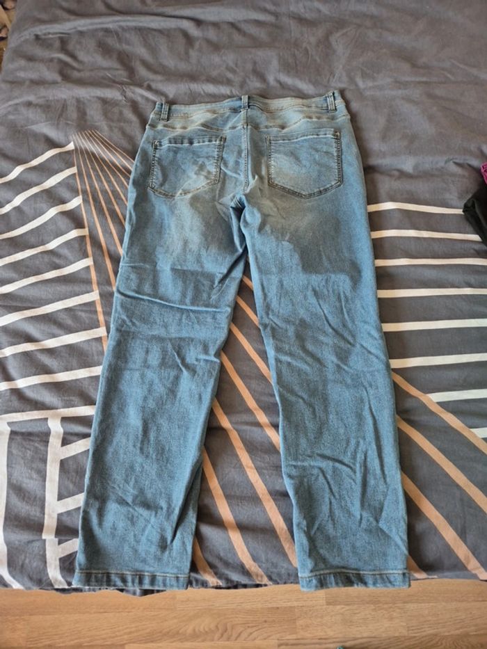 Jeans 3/4 taille 44 - photo numéro 6
