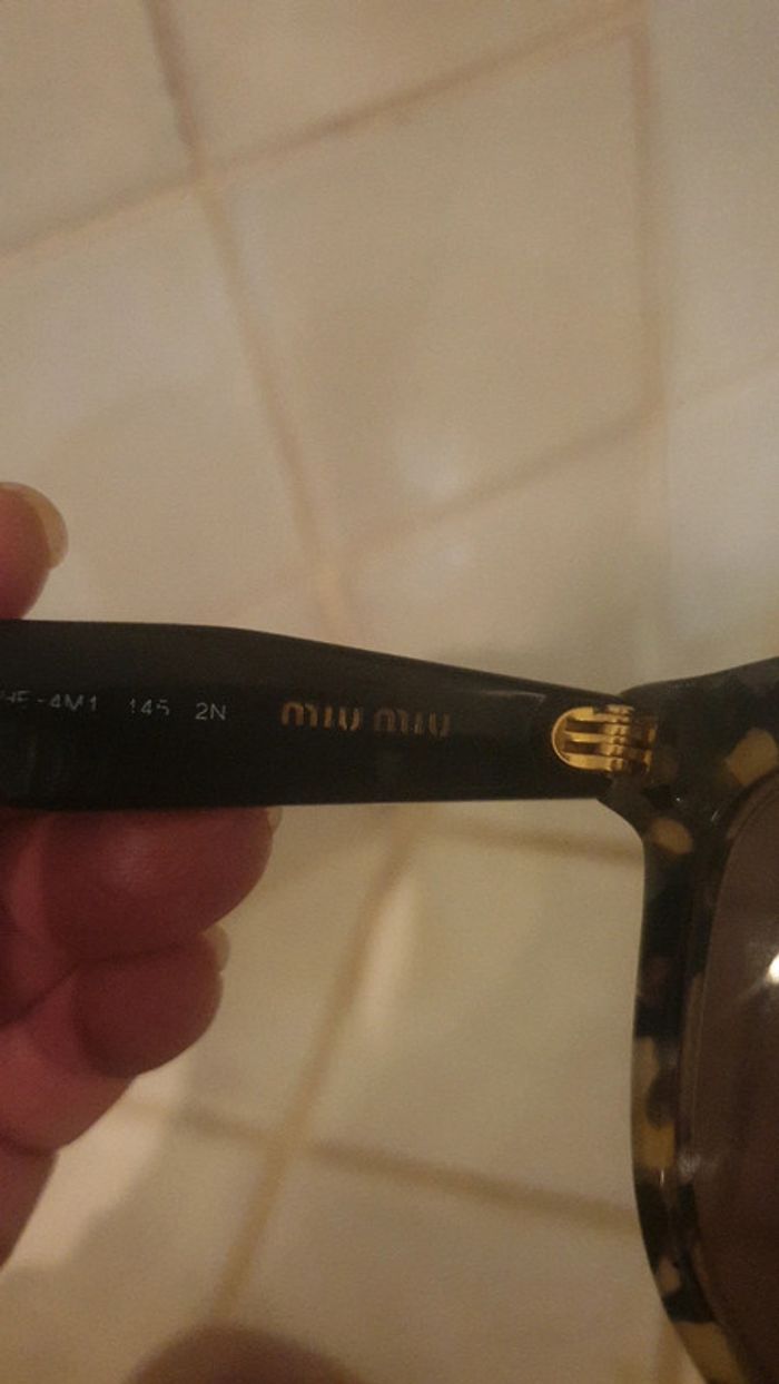 Miu Miu monture lunettes solaires - photo numéro 4