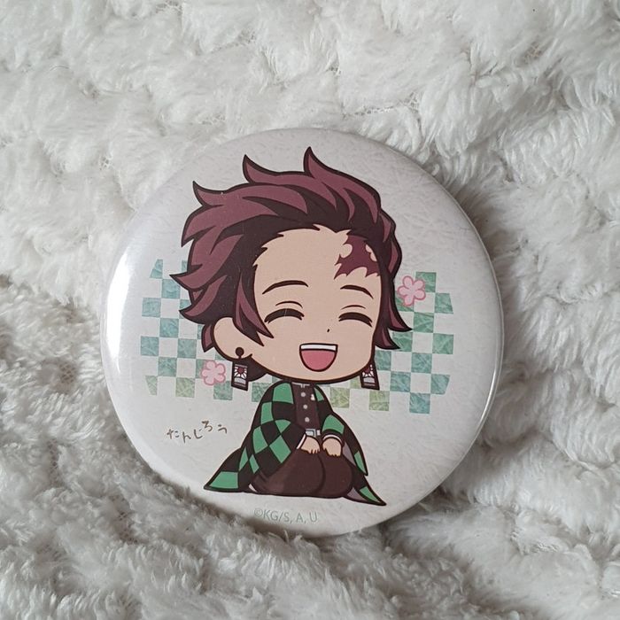 Tanjiro Kamado Demon Slayer Can Badge
