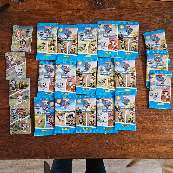 Pat patrouille lot paquets cartes panini