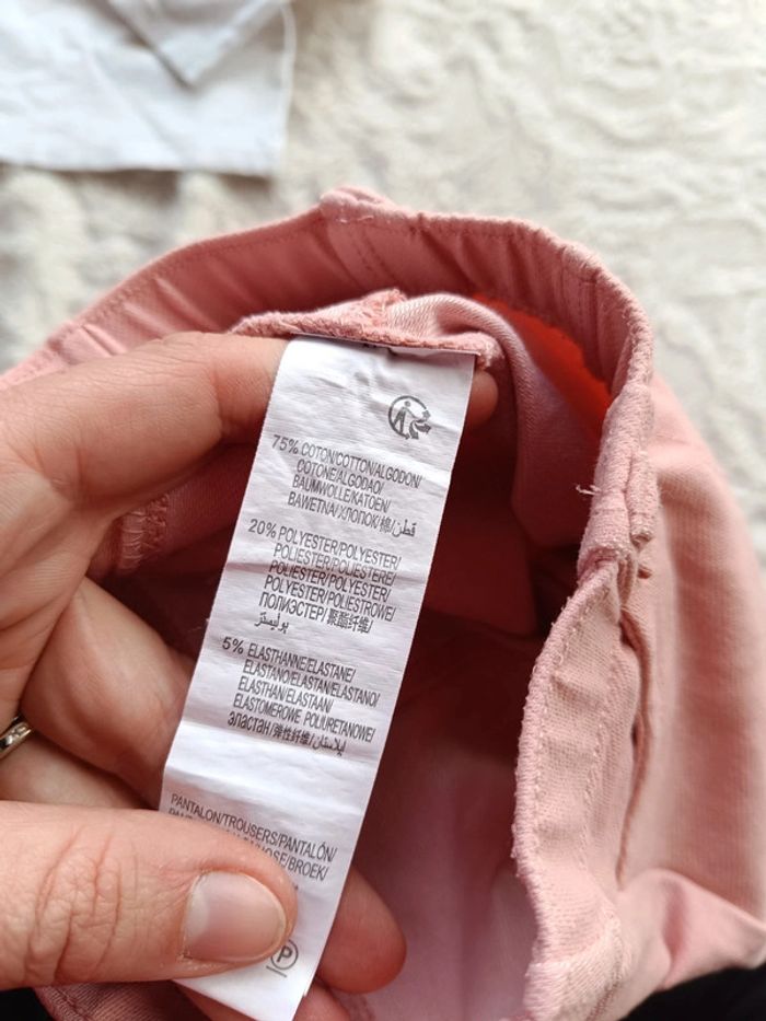 Ensemble (tee shirt manches longues+ jegging) Fille oiseau - photo numéro 12