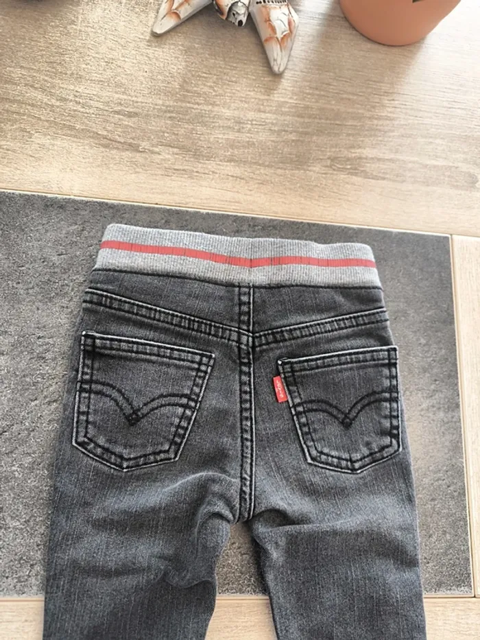 Pantalon jean coupe skinny garçon 12 mois 80cm Levi's - photo numéro 9