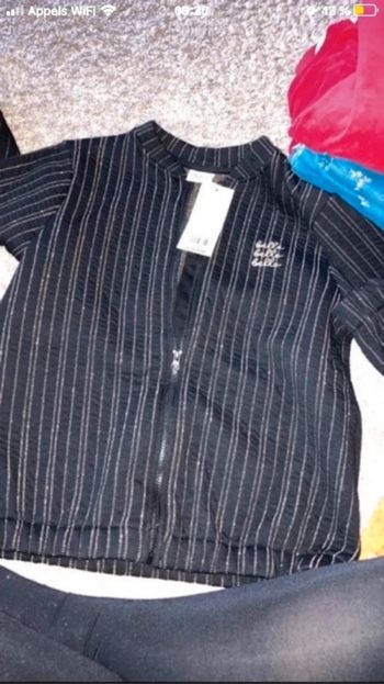 Veste bomber tape à l’œil